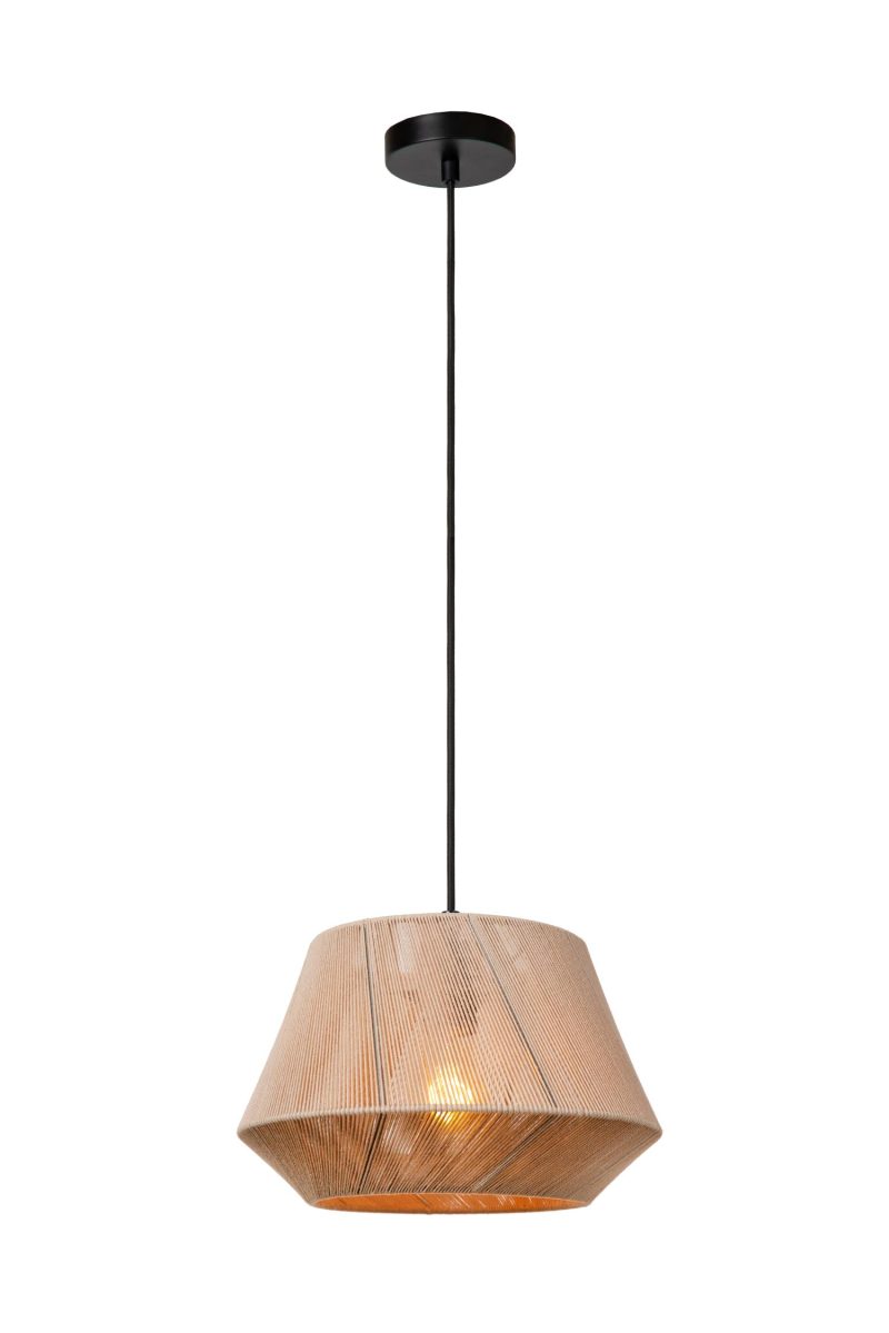 LUCIDE JESSICA - Hanglamp - 1xE27 - Grijs
