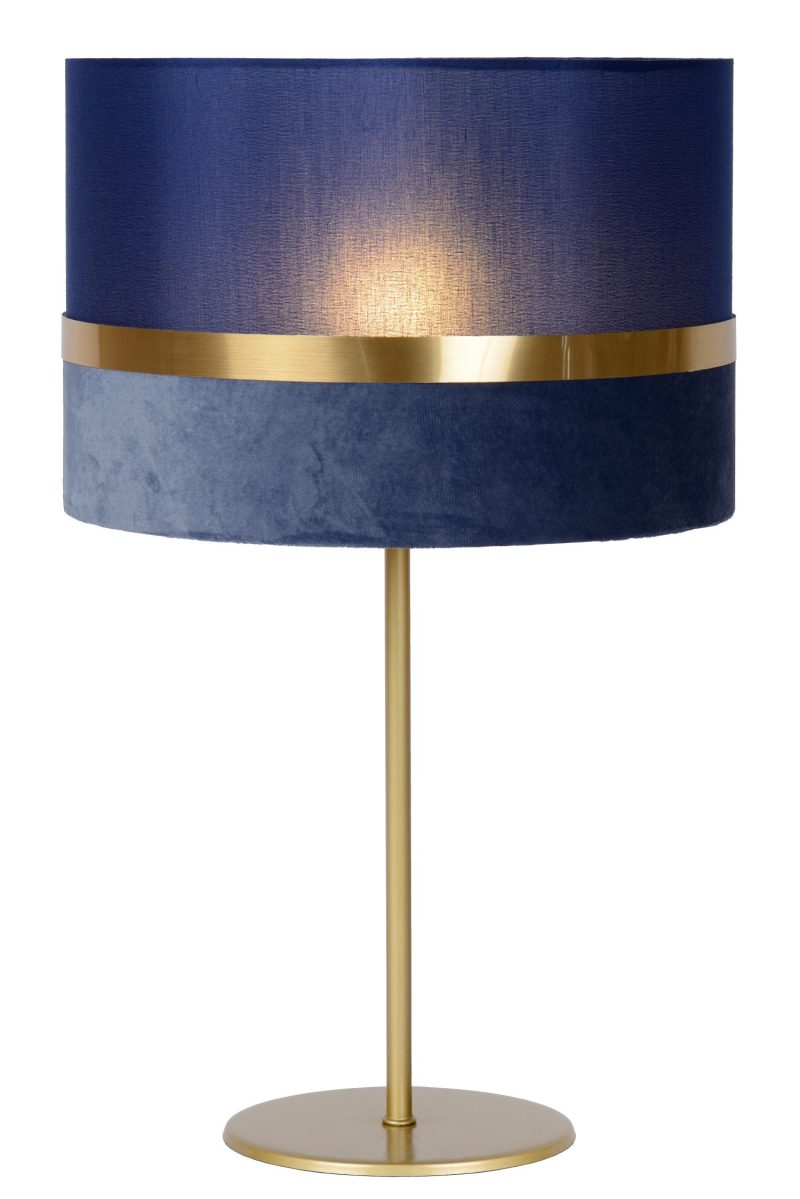 LUCIDE EXTRAVAGANZA TUSSE - Table Lamp - Ø 30 cm - 1xE14 - Blue