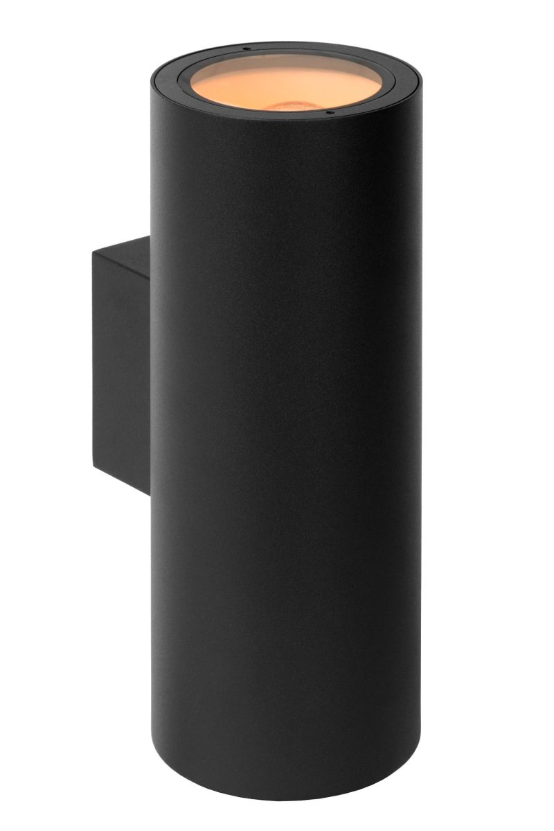 LUCIDE VOLANTIS - Applique Esterno - 2xE27 - IP54 - Nero