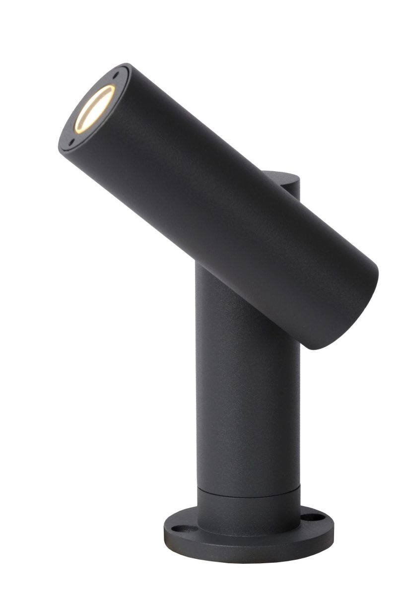 LUCIDE TATUM - Außenstrahler - LED - 1x4,5W 3000K - IP65 - Anthrazit