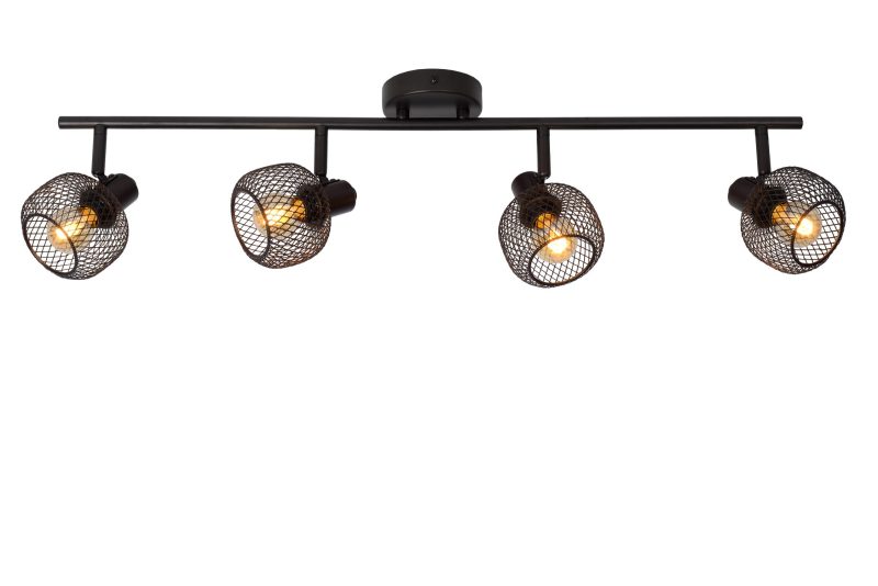 LUCIDE MAREN - Ceiling Spot - 4xE14 - Black