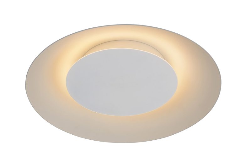 LUCIDE FOSKAL - Ceiling Light - Ø 34.5 cm - LED - 1x12W 2700K - White