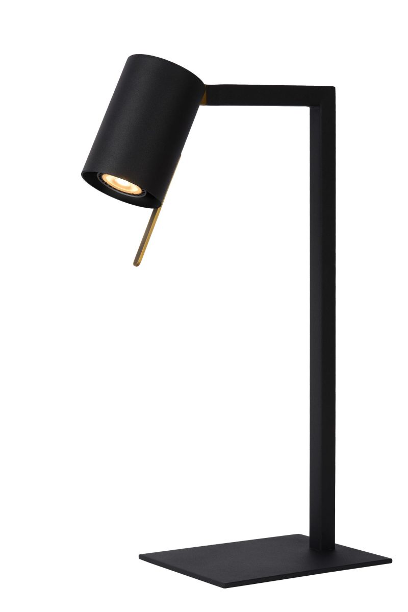 LUCIDE LESLEY - Desk Lamp - 1xGU10 - Black