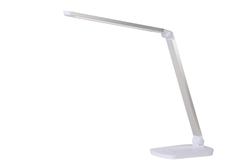 LUCIDE VARIO LED - Lampada da Scrivania - LED Dim to warm - 1x8W 2700K/6500K - Bianco