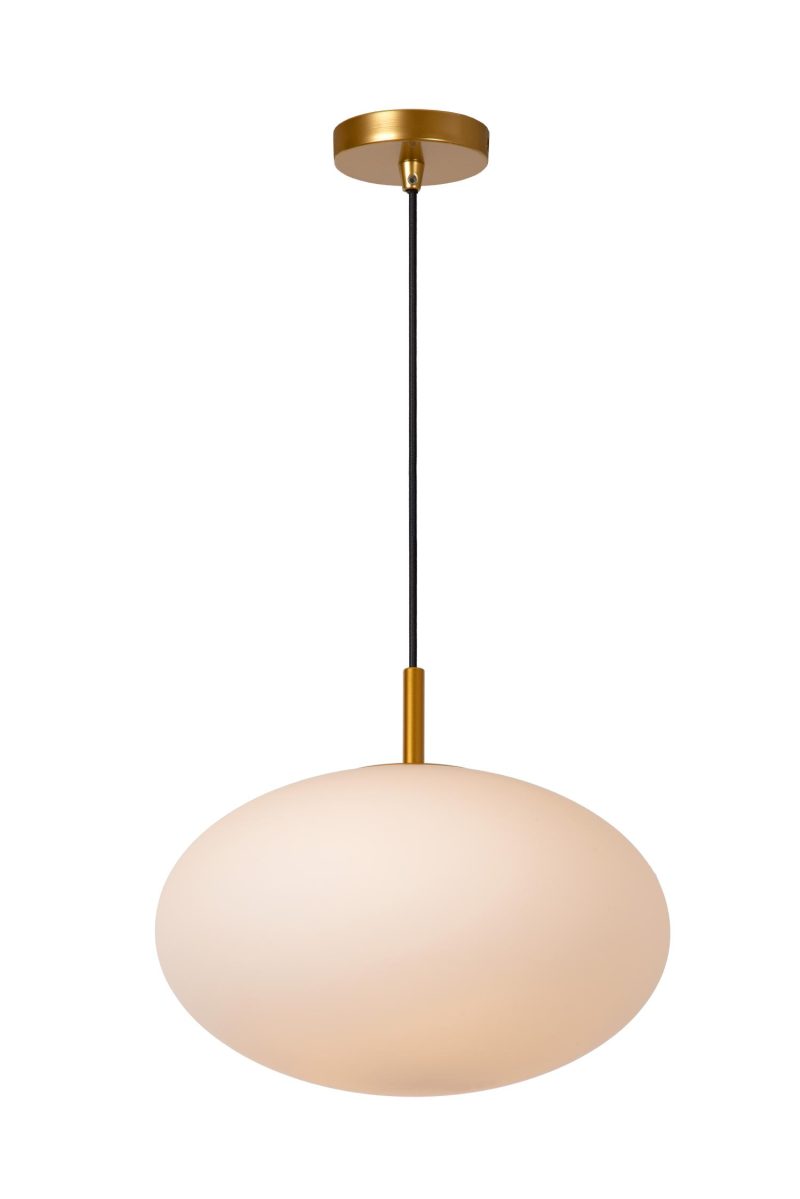 LUCIDE ELYSEE - Pendelleuchte - Ø 30 cm - 1xE27 - Opal