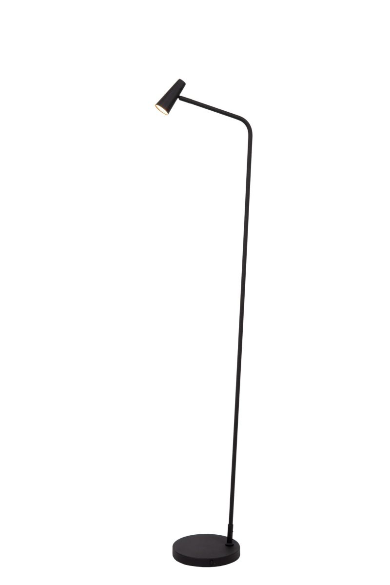 LUCIDE STIRLING - Oplaadbare Vloerlamp - Accu/Batterij - LED Dimb.