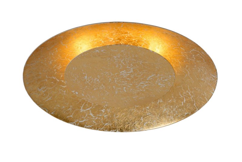 LUCIDE FOSKAL - Ceiling Light - Ø 34.5 cm - LED - 1x12W 2700K - Brass