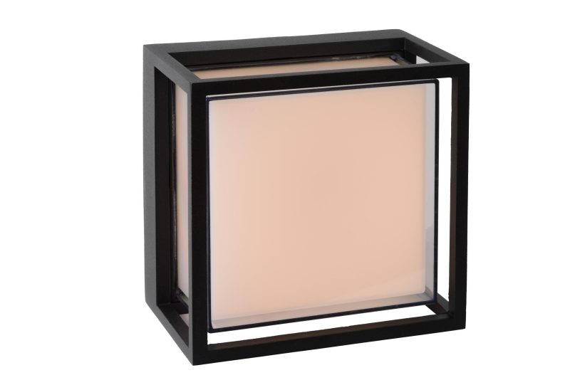 LUCIDE SINGA LED - Applique Esterno - LED - 1x9,6W 3000K - Nero