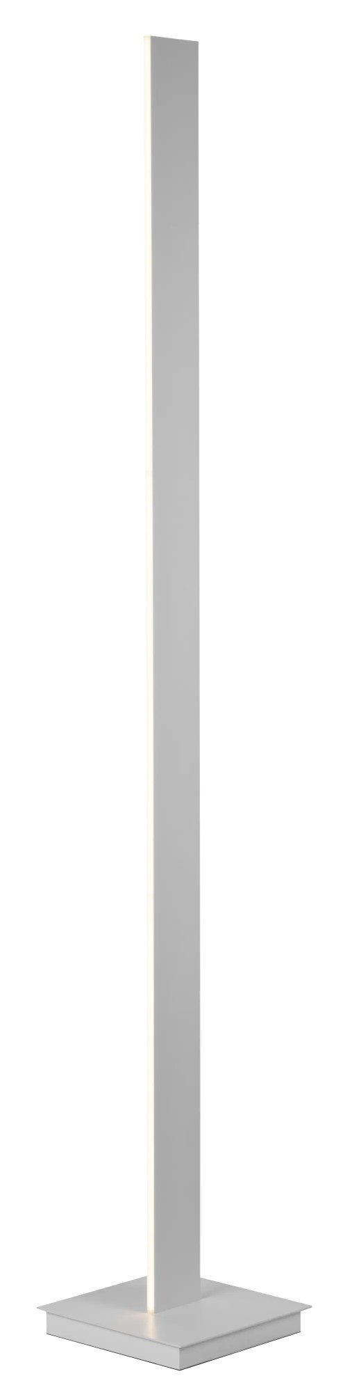Fantasia Pure lampada da terra bianca, LED 32W, 1800 mm, dimmerabile