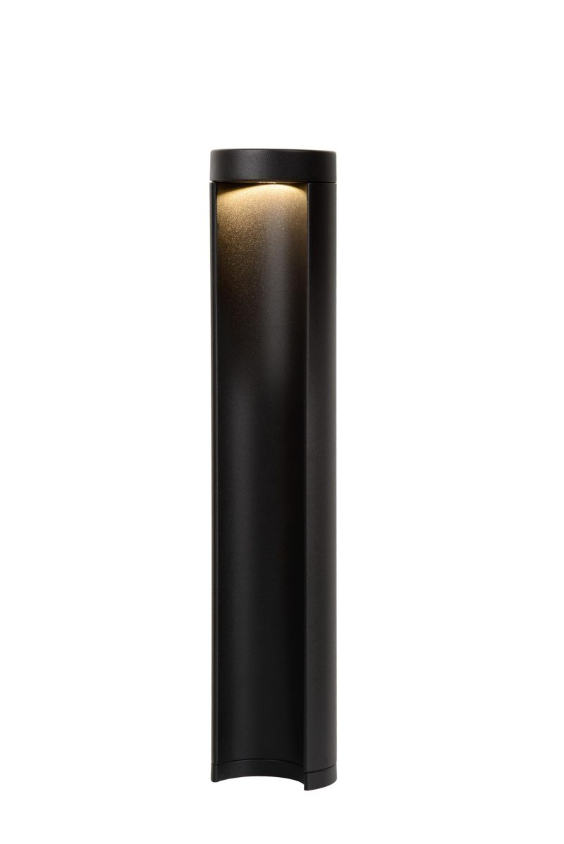 LUCIDE COMBO - Sokkellamp Buiten - Ø 9 cm - LED - 1x9W 3000K - IP54 - Zwart