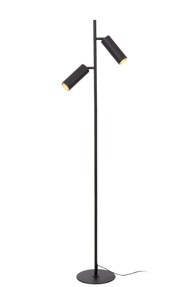 LUCIDE CLUBS - Lampada da terra - 2xGU10 - Nera