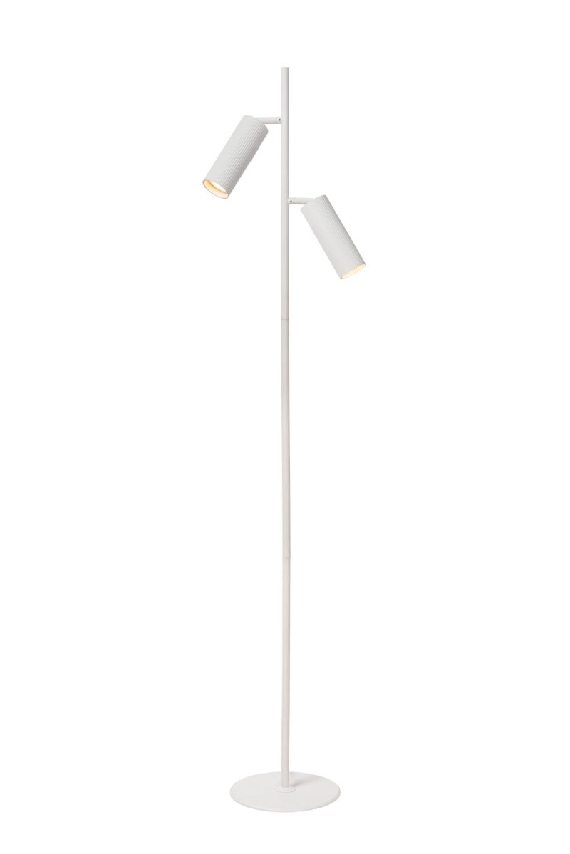 LUCIDE CLUBS - Vloerlamp - 2xGU10 - Wit