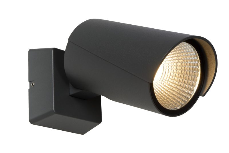 LUCIDE MANAL - Applique Esterno - LED - 1x13W 3000K - Antracite