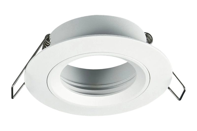 Fantasia Saturn Einbaustrahler GU10 mattweiß 80mm, fest, ohne Lampe
