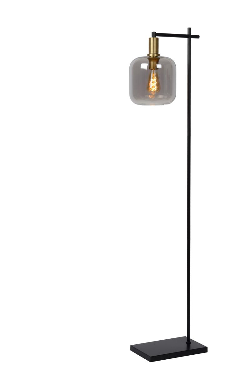LUCIDE JOANET - Stehlampe - 1xE27 - Fumé