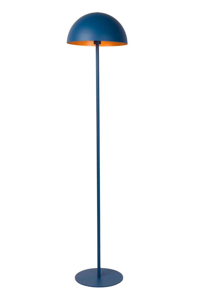 LUCIDE SIEMON - Stehlampe - Ø 35 cm - 1xE27 - Blau