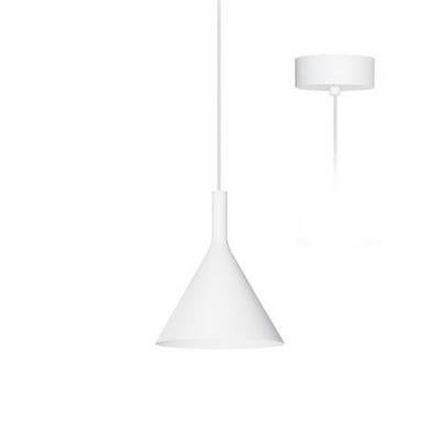 Indigo hanglamp LED conisch wit 200mm hoog 15W acrylaat
