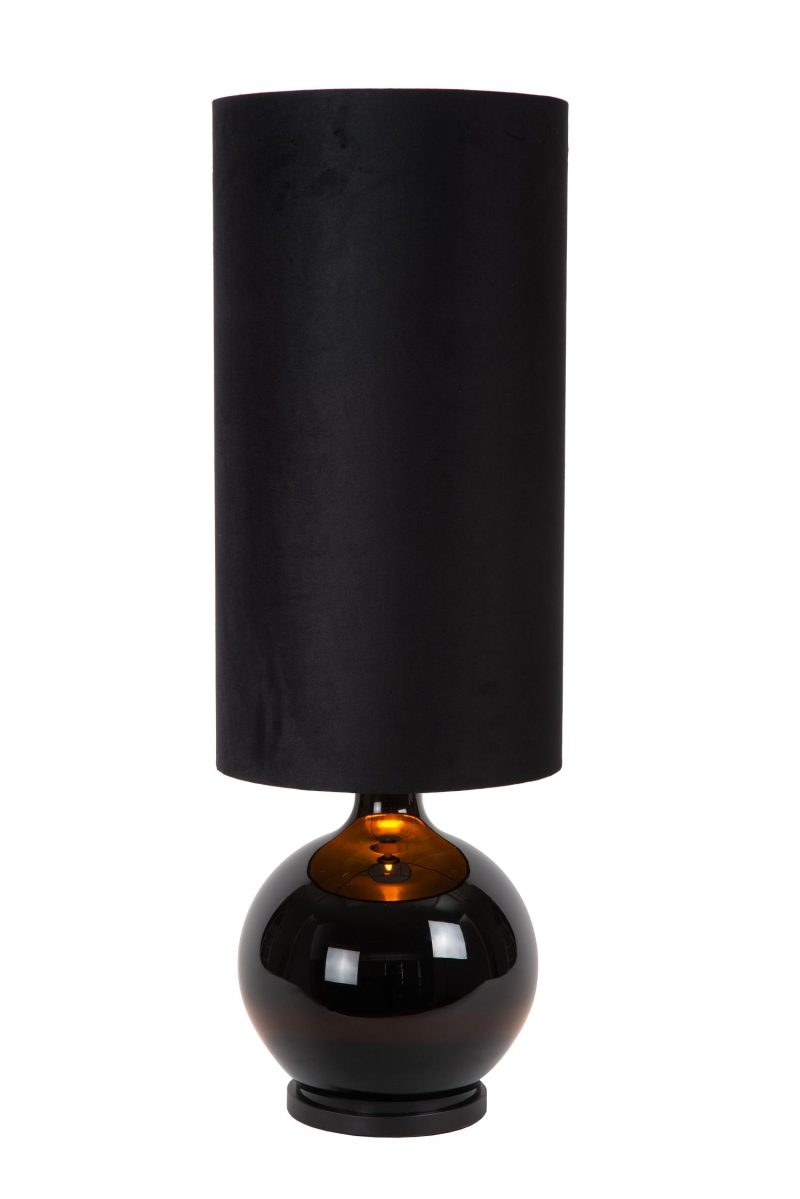 LUCIDE ESTERAD - Lampada da terra - Ø 34 cm - 1xE27 - Nera