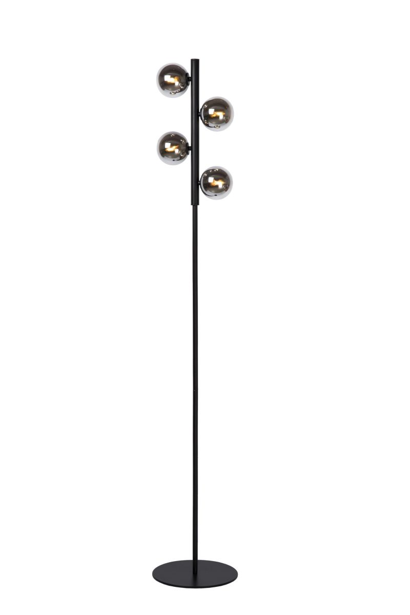 LUCIDE TYCHO - Vloerlamp - 4xG9 - Zwart