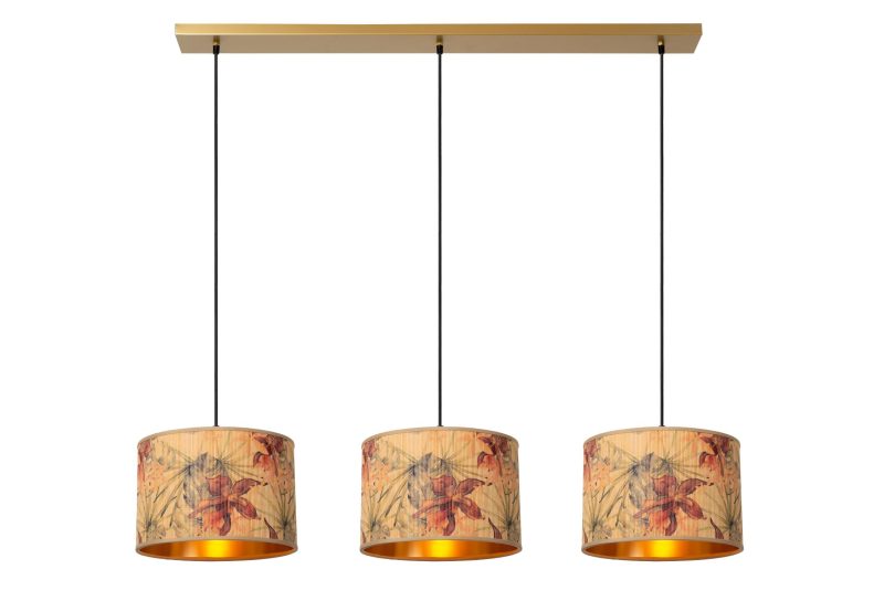 LUCIDE TANSELLE - Hanglamp - 3xE27 - Multicolor