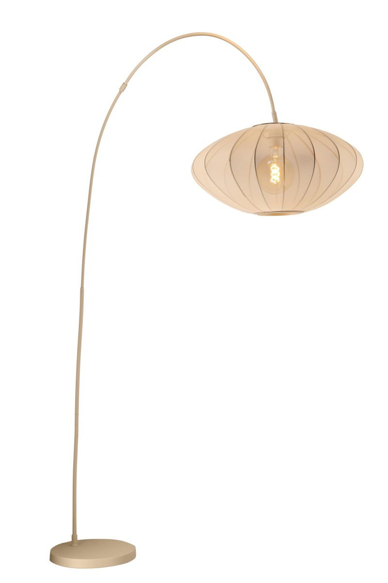 LUCIDE CORINA - Bogenlampe - 1xE27 - Beige