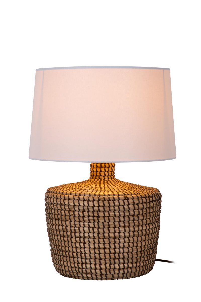 LUCIDE AMBALA - Table Lamp - 1xE27 - Natural