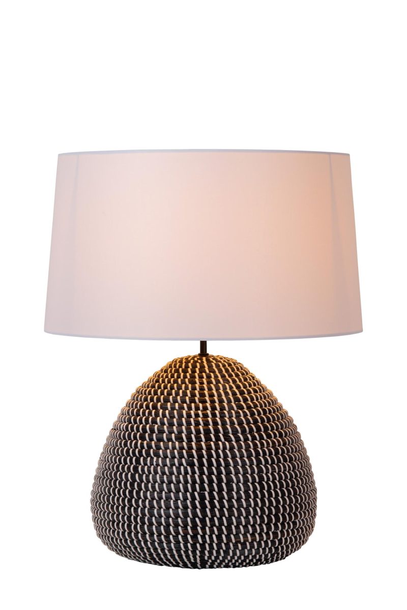 LUCIDE MADUKA - Tischlampe - 1xE27 - Schwarz