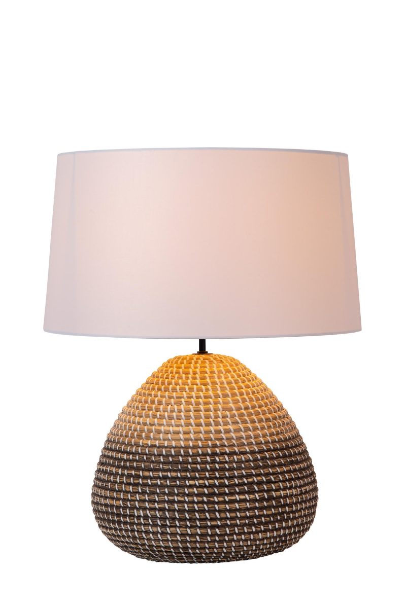 LUCIDE MADUKA - Table Lamp - 1xE27 - Natural