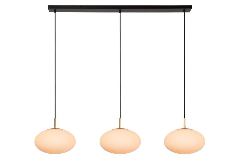 LUCIDE ELYSEE - Pendelleuchte - 3xE27 - Opal