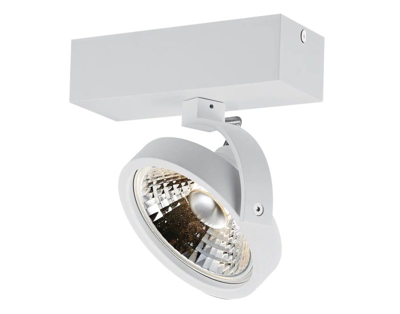 Fantasia Pulse plafondlamp wit, richtbaar, incl. AR111 12W 2700K dimbaar