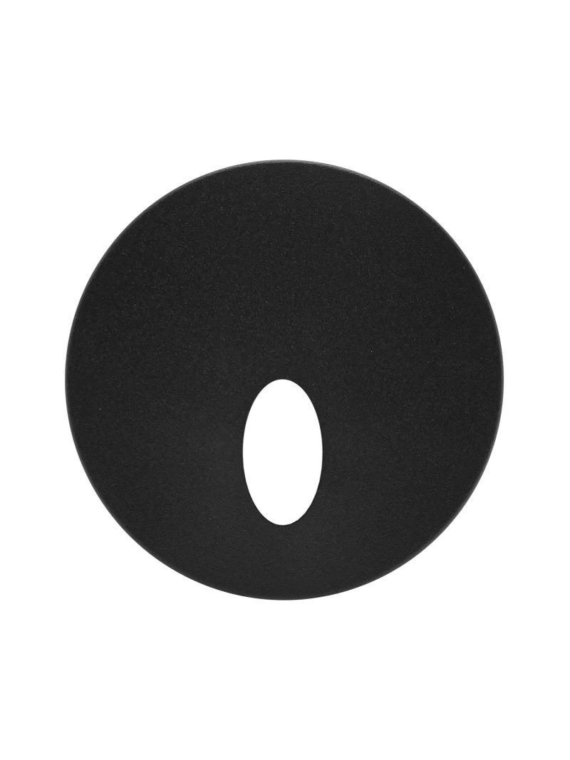 Fantasia ARAH cache rond ouverture ovale noir rail