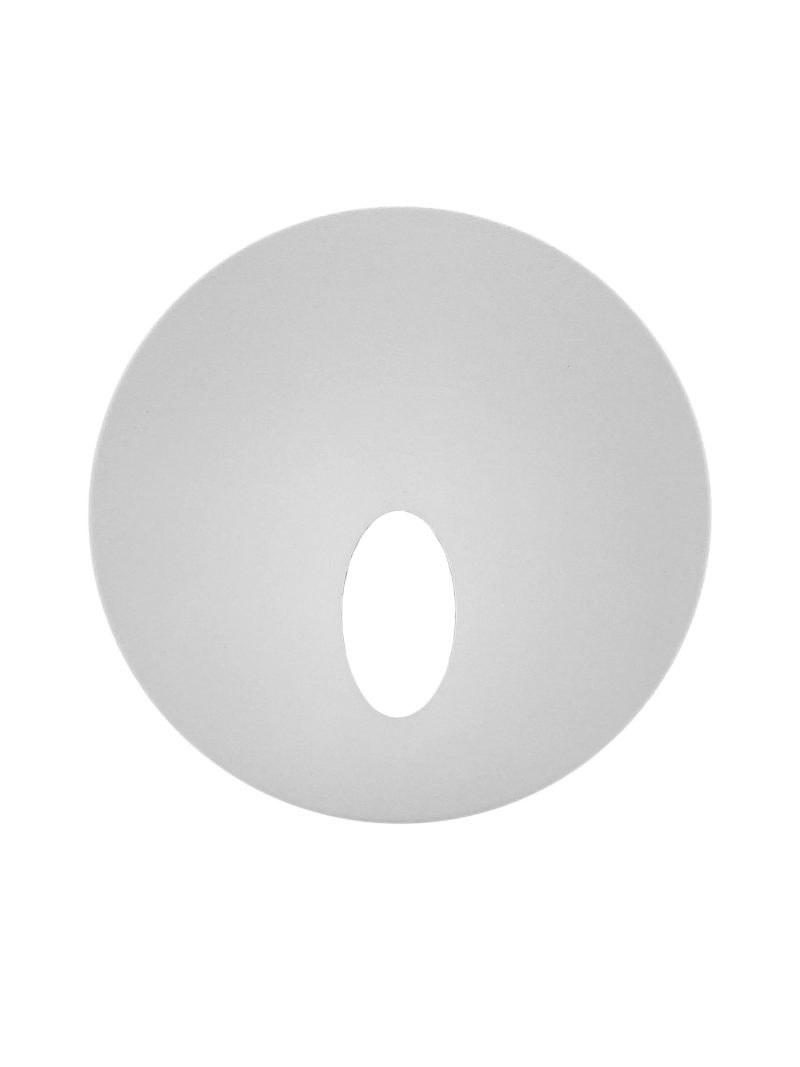 Fantasia ARAH cache rond ouverture ovale blanc rail