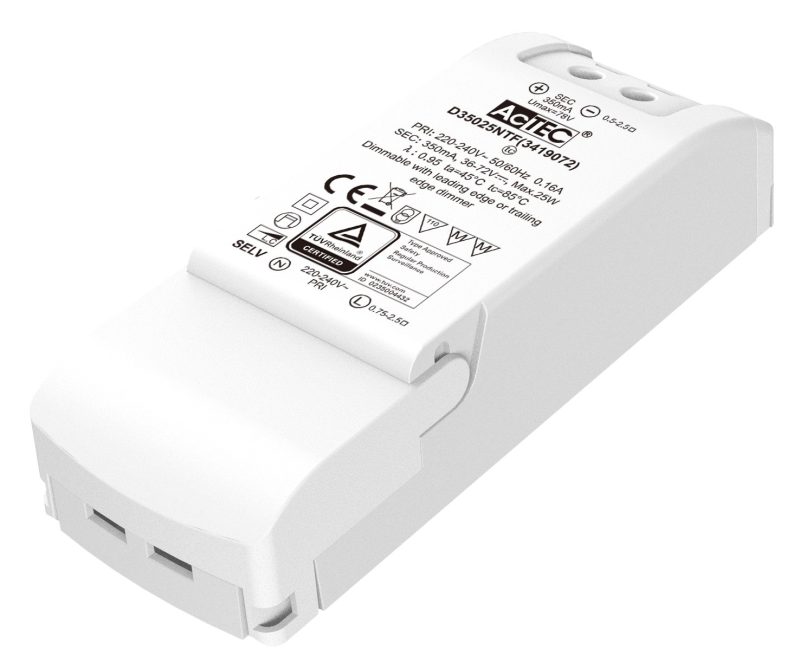 Fantasia LED-driver triac dimbaar 25W 350mA constante stroom