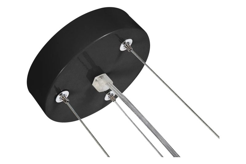 Fantasia OXUS mounting set black steel, optional accessory OXUS series