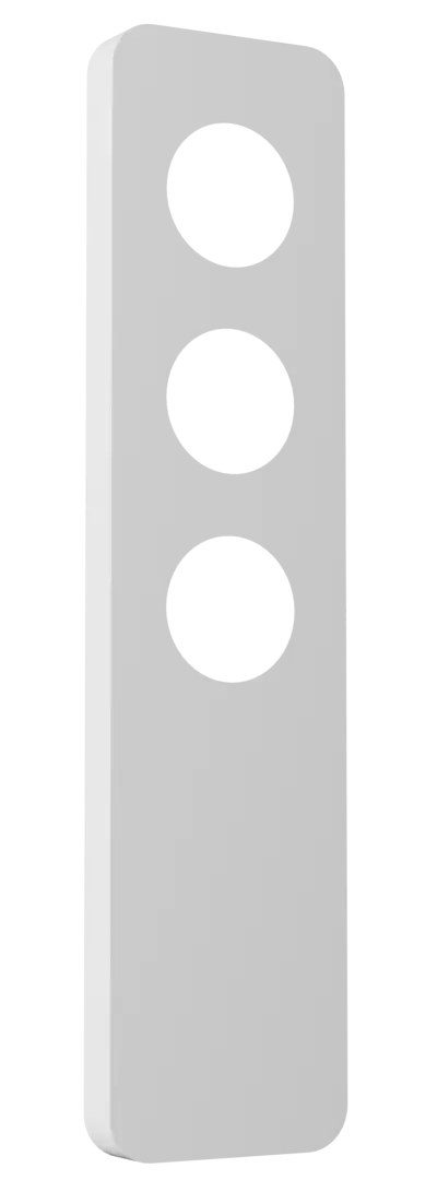 Fantasia Nysit Cover 3-light ceiling canopy, white steel, Premium collection