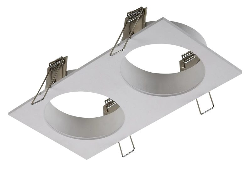 Fantasia Zoom surface spot 2-light satin white with 2x GU10