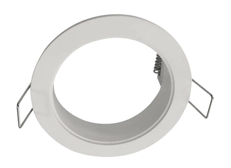 Fantasia Zoom opbouwspot rond wit aluminium met GU10-fitting