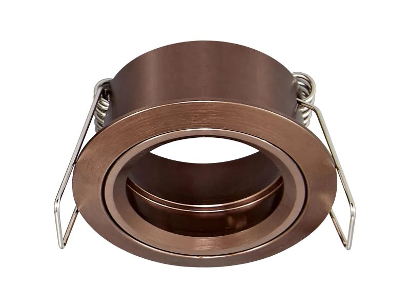 Fantasia Saturn Mini recessed spotlight, fixed, MR11, bronze