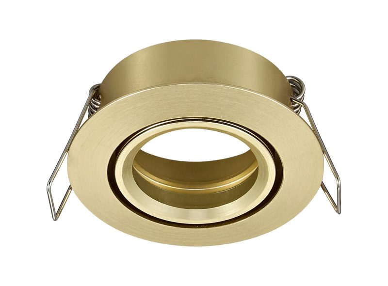 Fantasia Saturn Mini Einbaustrahler schwenkbar MR11 Aluminium gold