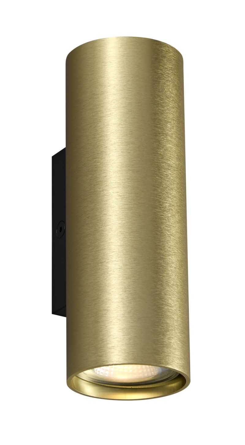 Fantasia Taboo applique murale up/down or, aluminium, GU10 excl.