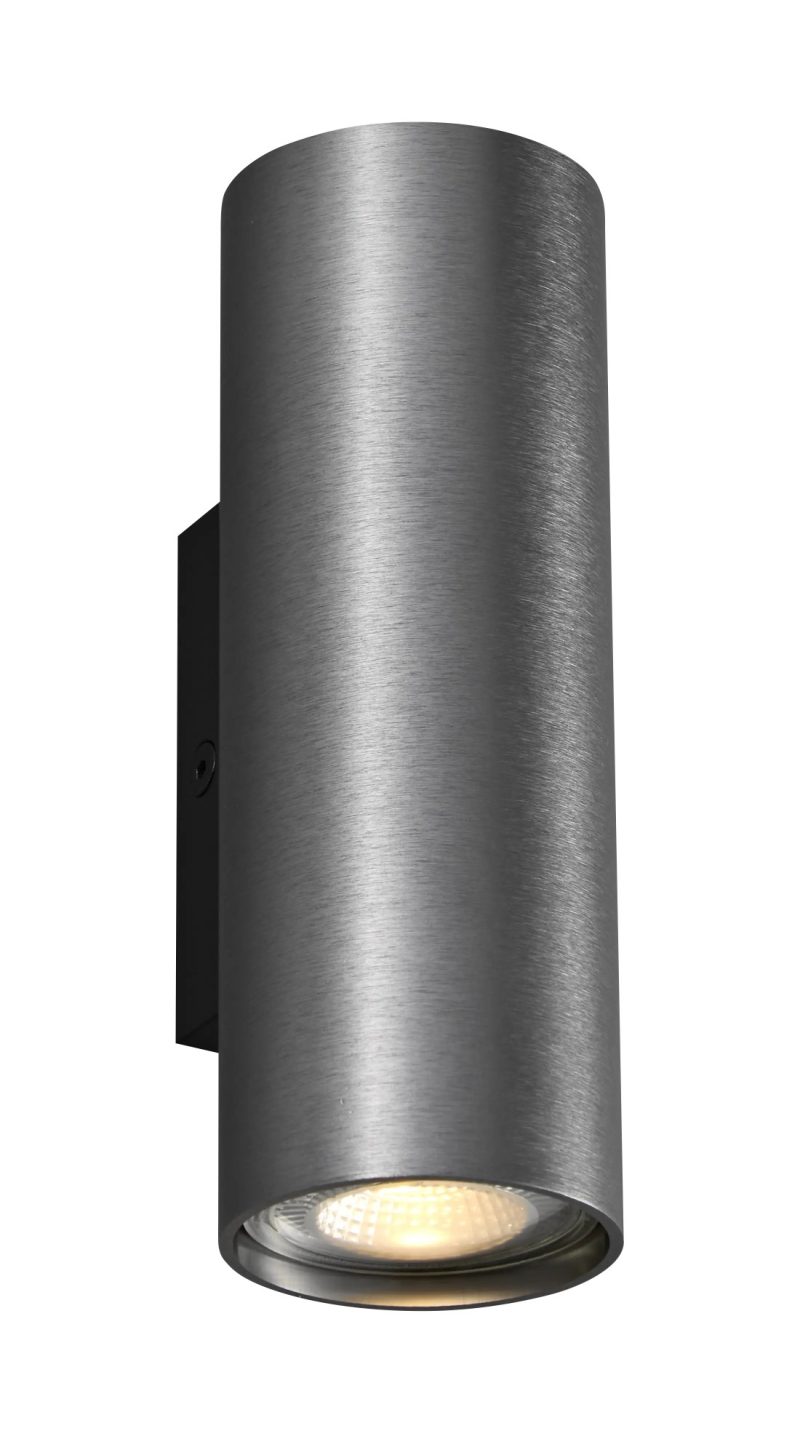Fantasia Taboo up/down wall light GU10 dimmable steel black