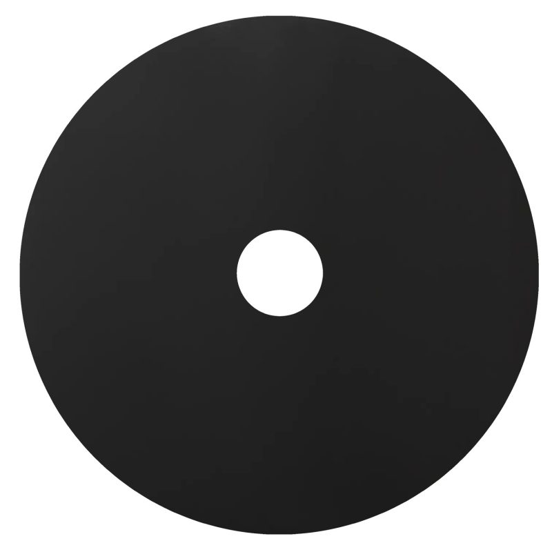 Fantasia Lopal mini disc Ø200mm nero satinato alluminio, collezione Premium