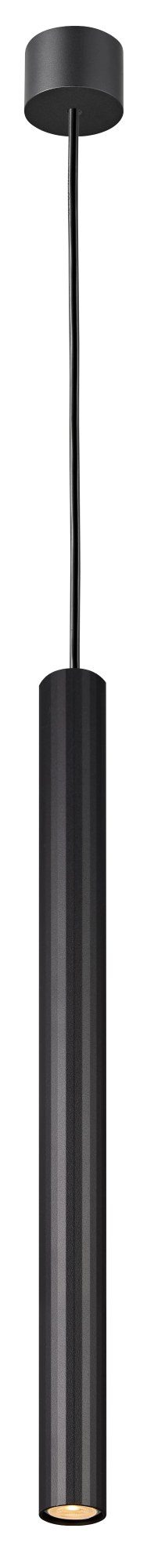 Fantasia Oryx runde Pendelleuchte 600 mm schwarz, MR11-Fassung