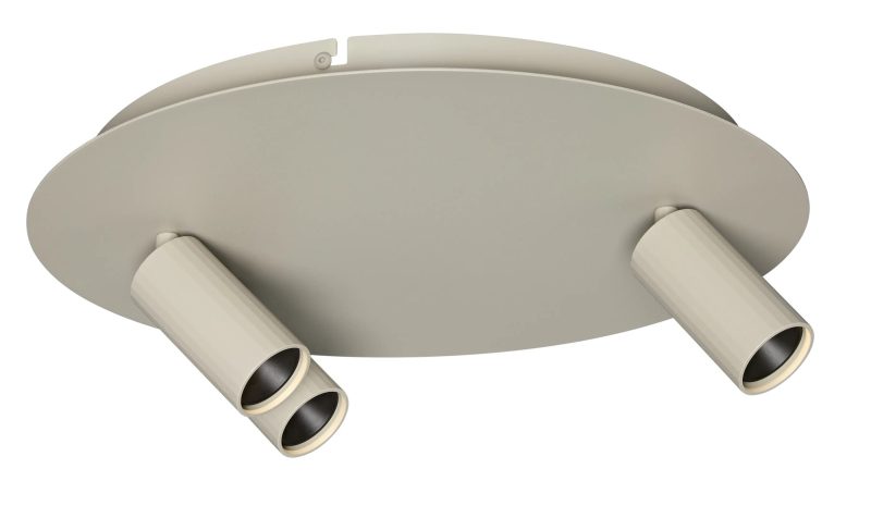 Fantasia ORYX ceiling lamp 3-light round beige, Deco collection