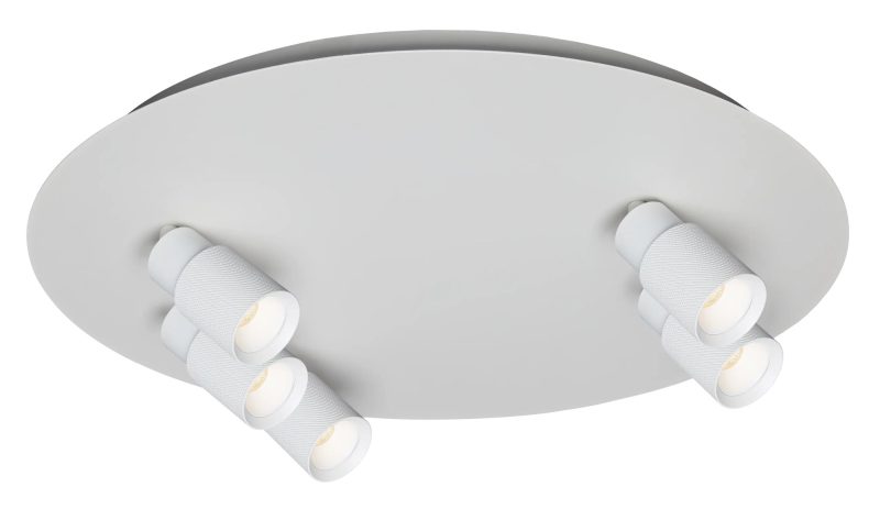 Fantasia Nysal ceiling spot 5-light white aluminium GU10 dimmable