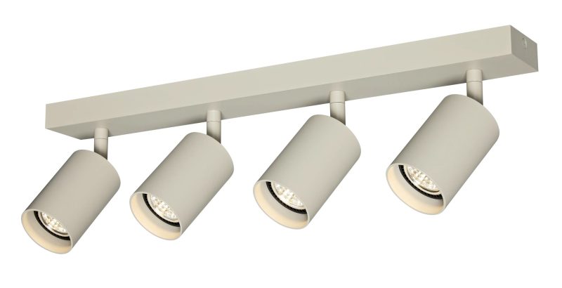 Fantasia TABOO opbouwspot 4-lichts, beige plafondspot