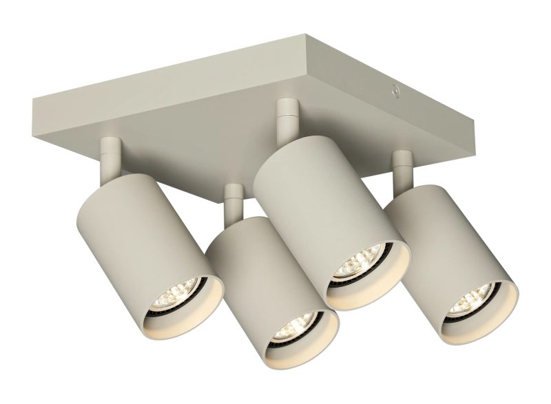 Fantasia TABOO ceiling spot 4-light square beige