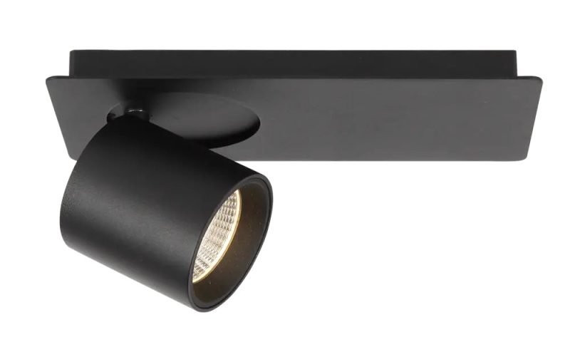Fantasia Oyo faretto LED da soffitto 7,5W orientabile nero, 620 lumen