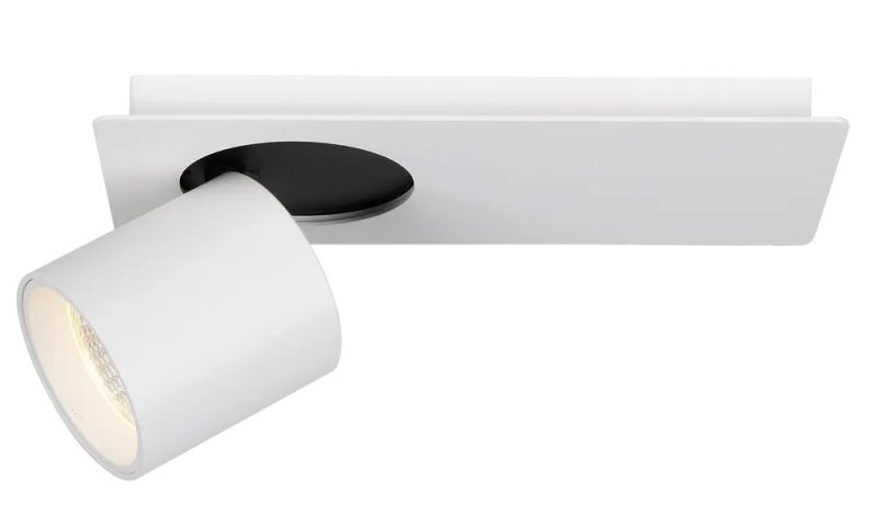 Fantasia Oyo LED opbouwspot, wit, 2700K warm wit licht