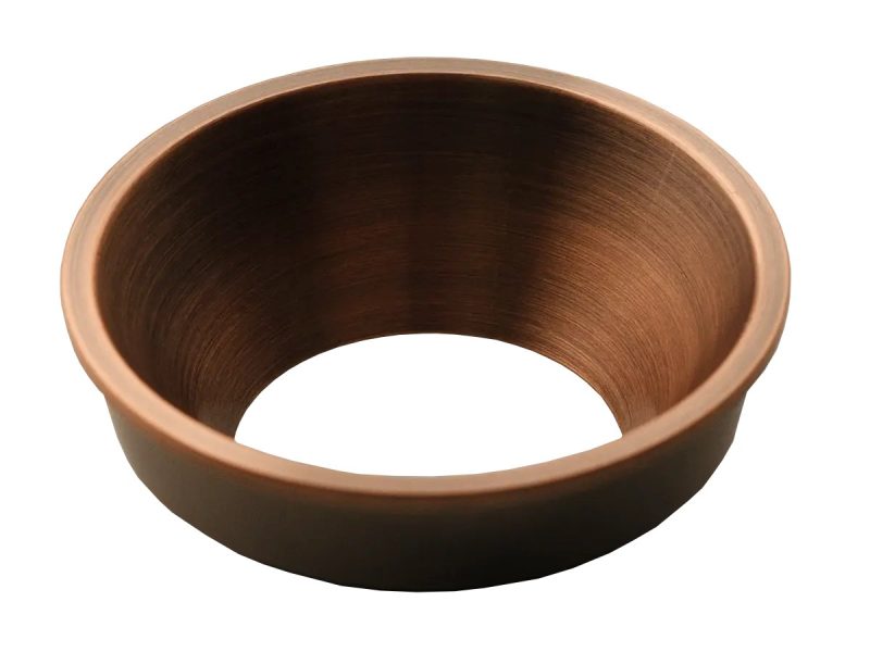 Fantasia Deep Deco mini ring accessory in bronze, 30 mm diameter